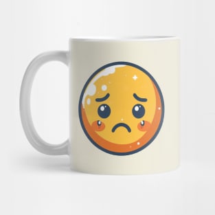 Crying Face Emoji Mug